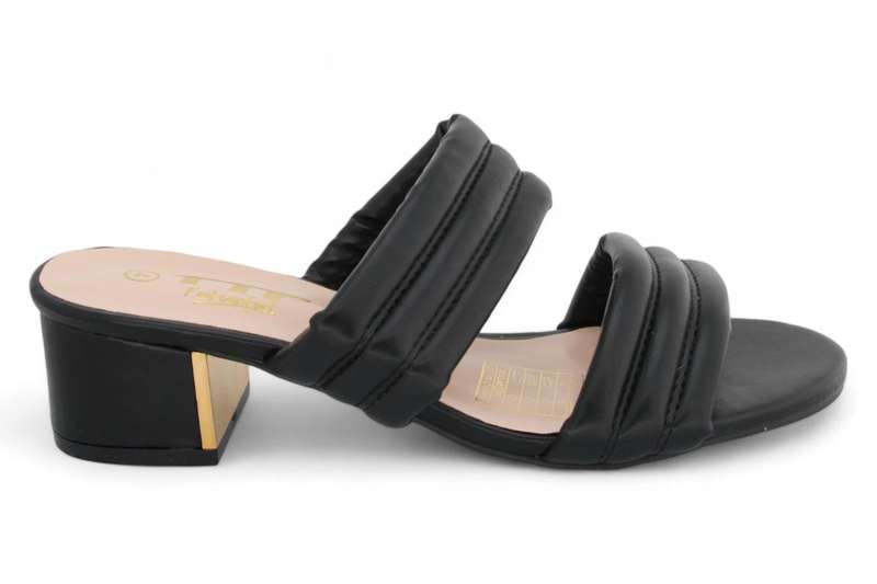 TTP Women Slip On Block Heel Sandals JSF106
