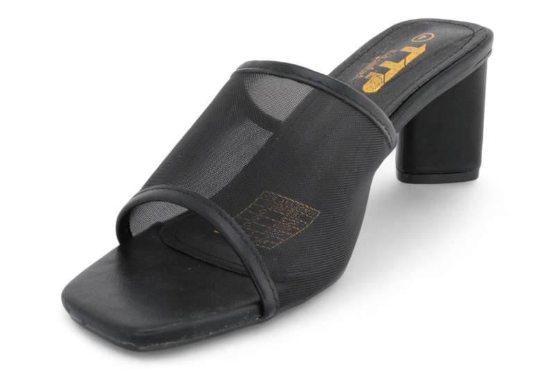 TTP Women Triangular Block Heel Sandal JSF107