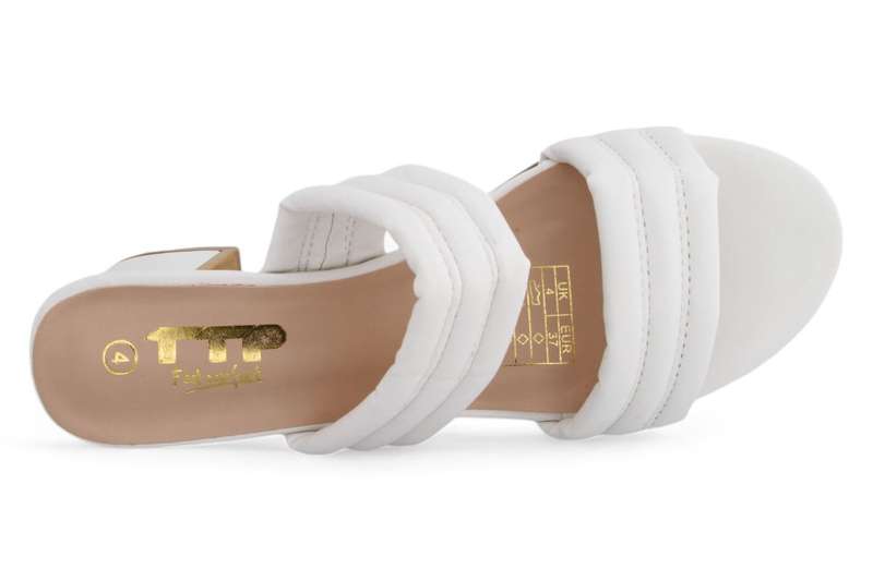 TTP Women Slip On Block Heel Sandals JSF106