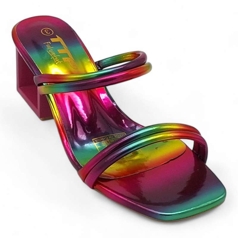 TTP Women's Hollow Block Heel Sandals - JSF120