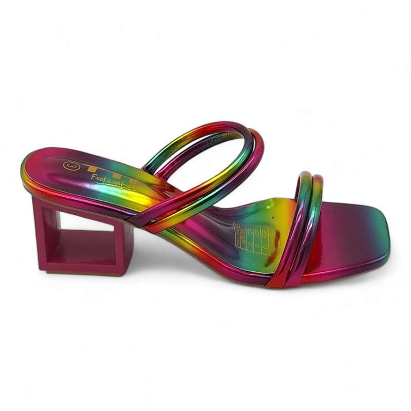 TTP Women's Hollow Block Heel Sandals - JSF120