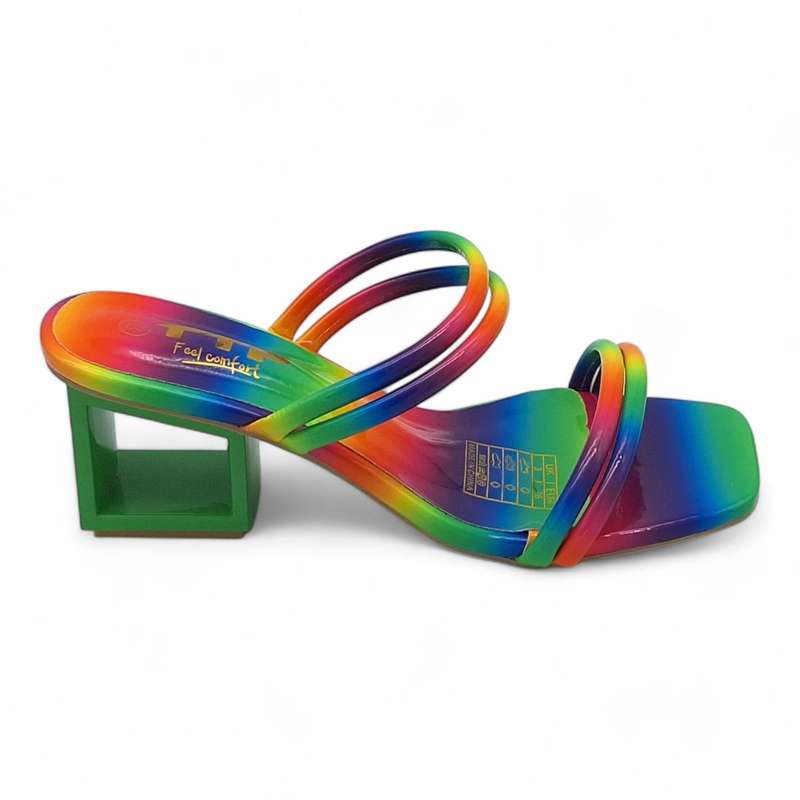 TTP Women's Hollow Block Heel Sandals - JSF120