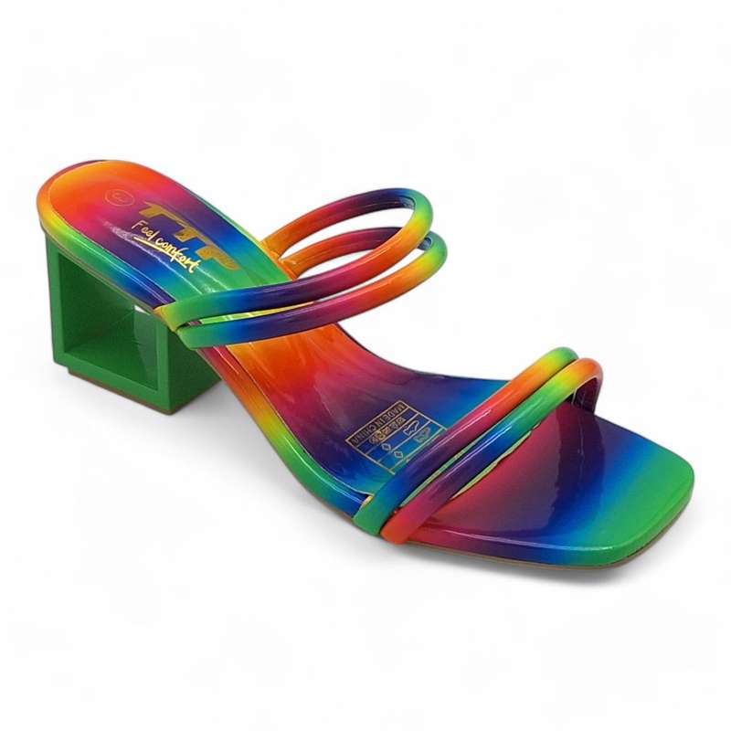 TTP Women's Hollow Block Heel Sandals - JSF120