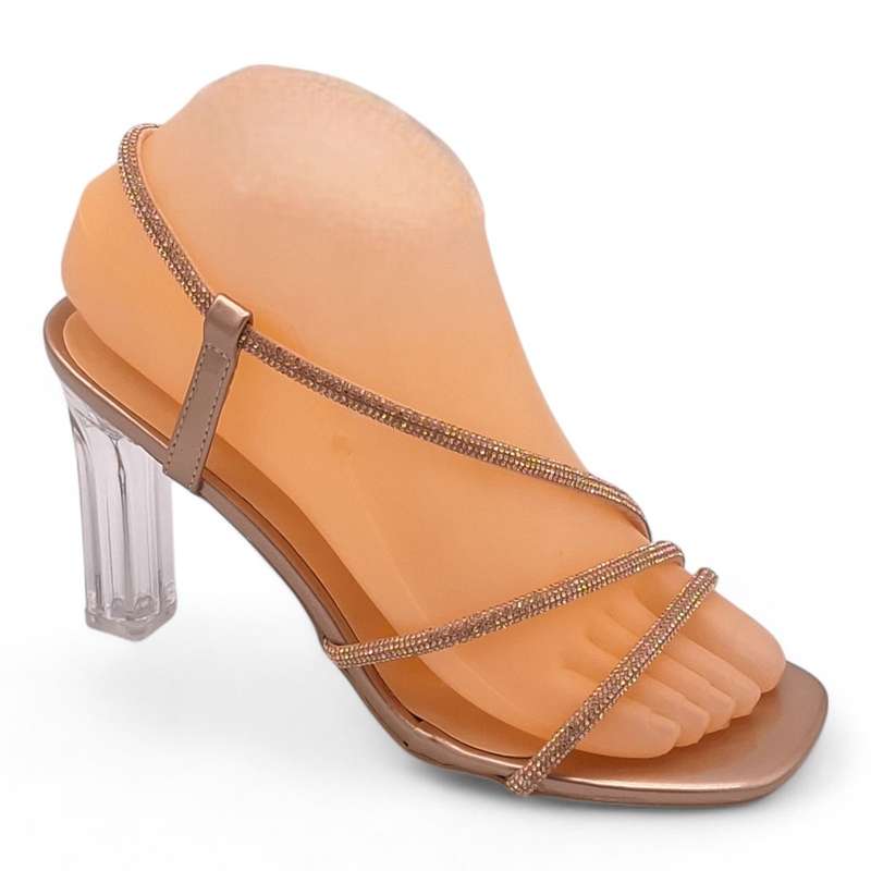 TTP Women Pull-On Wave Strap Block Heel Sandals - JSF125