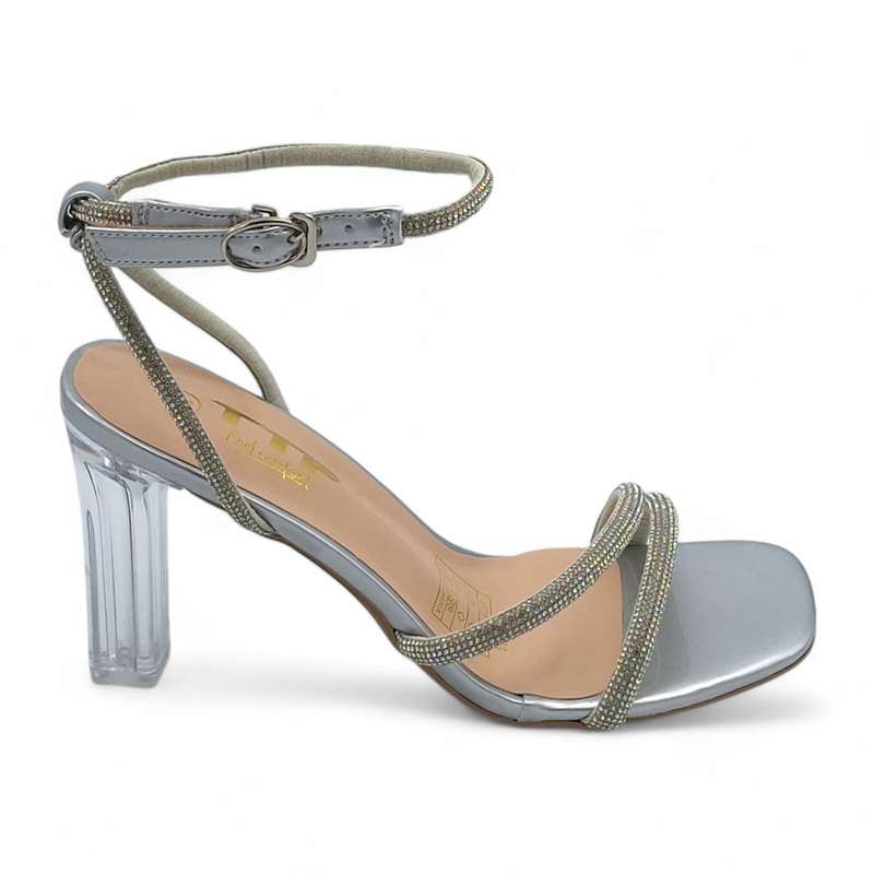 TTP Women Block Heel Slingback Ankle Strap Sandal- JSF123