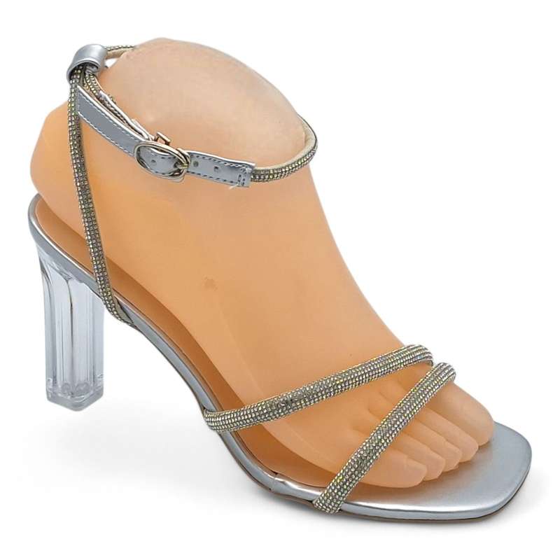 TTP Women Block Heel Slingback Ankle Strap Sandal- JSF123