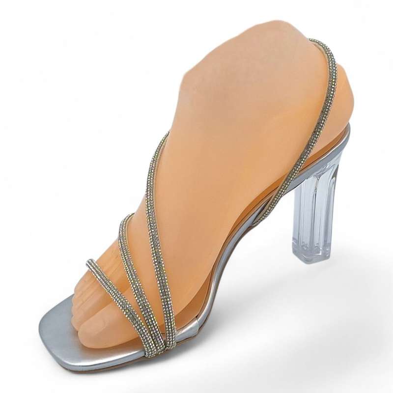 TTP Women Pull-On Wave Strap Block Heel Sandals - JSF125