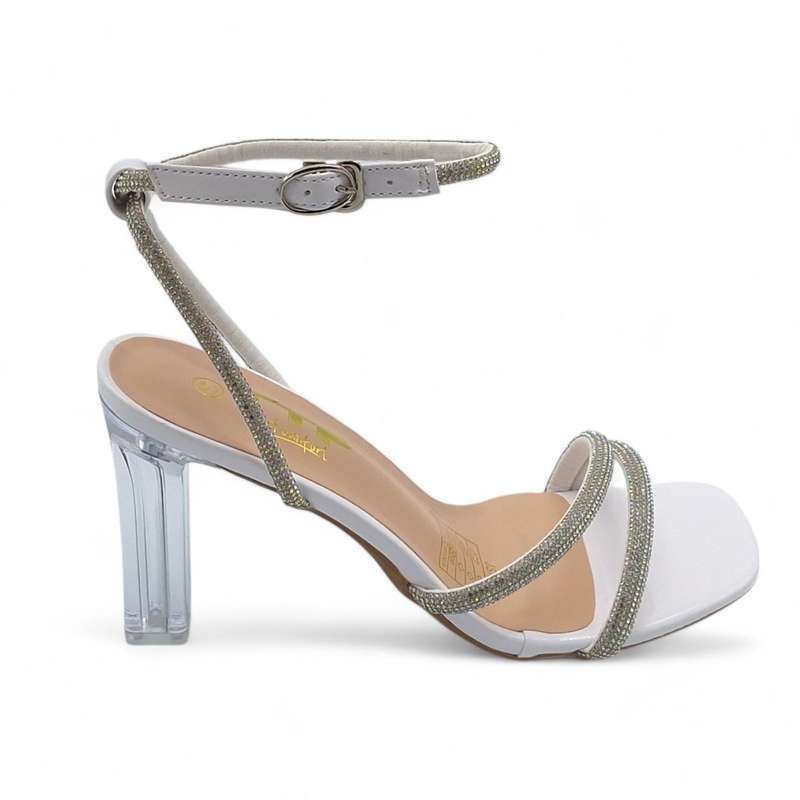TTP Women Block Heel Slingback Ankle Strap Sandal- JSF123