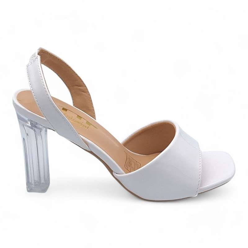 TTP Women Classic Elasticated Slingback Block Heel Sandal JSF128