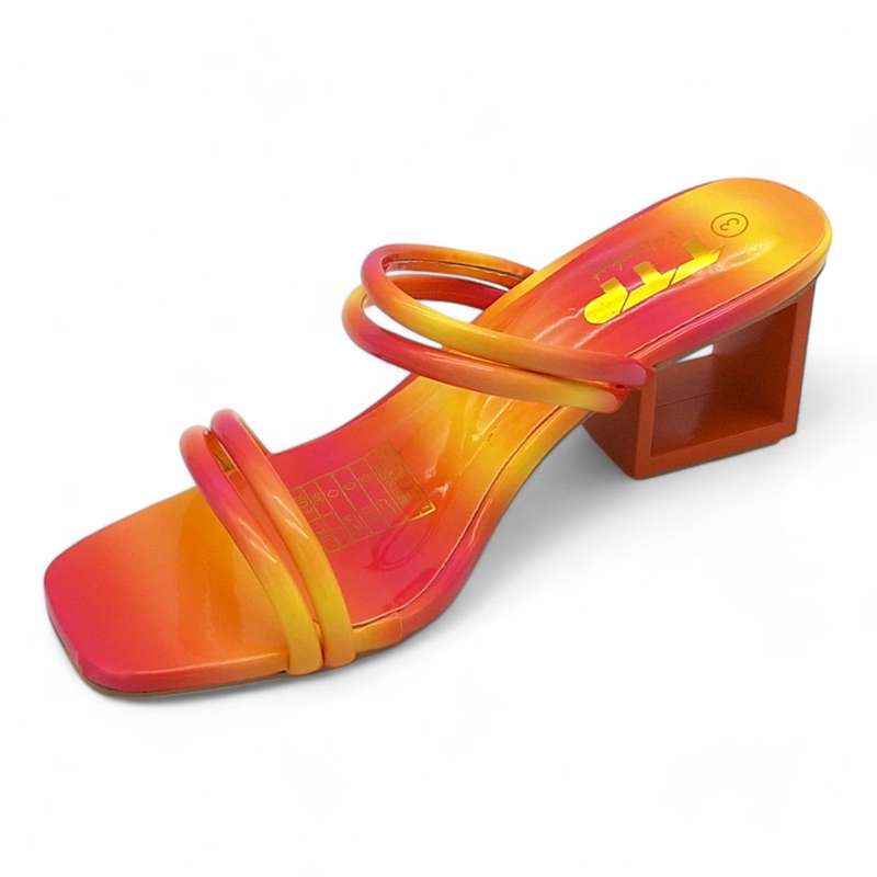 TTP Women's Hollow Block Heel Sandals - JSF120
