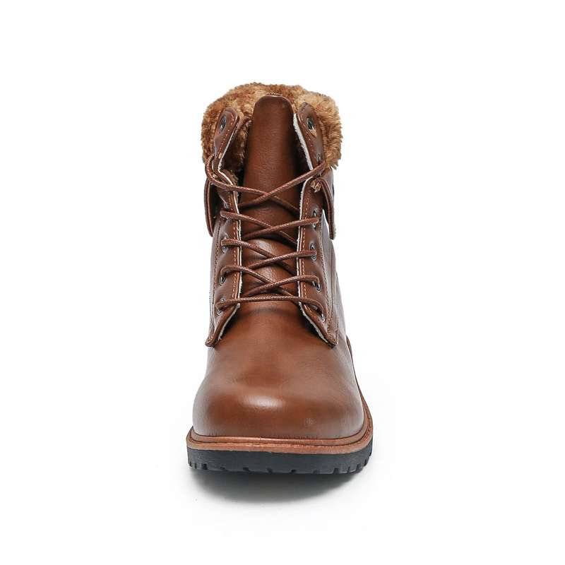 TTP Fashion Ankle Boots with PU Fur Lining XB8208