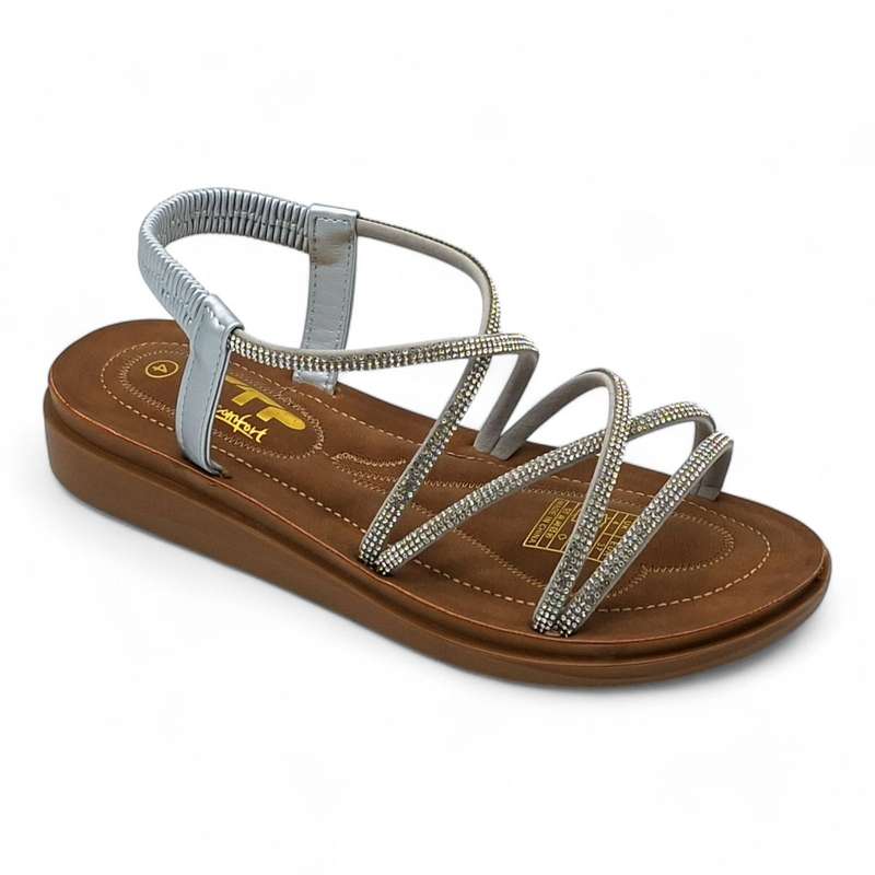 TTP Women Strappy Comfortable Embellished Sandal - MJ251010-2