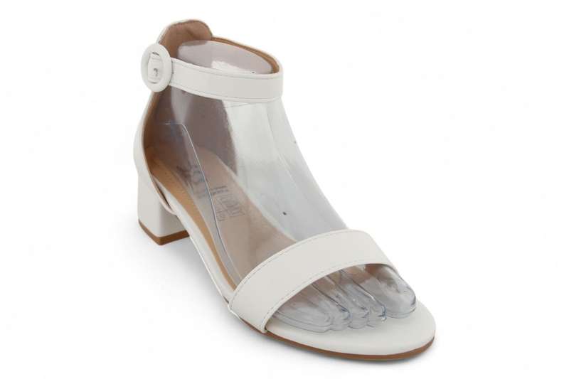 TTP Women Classic PU Block Heel Sandals with Ankle Strap HT240625-2