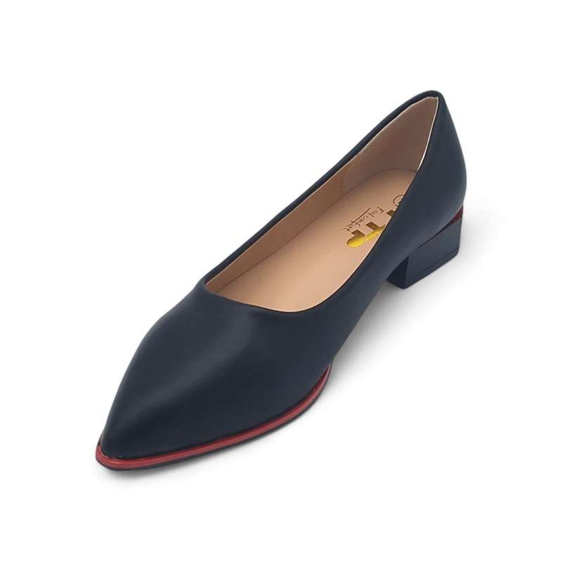 TTP - Women Pointed Toe PVC Sole Slip-on Flats JSF100