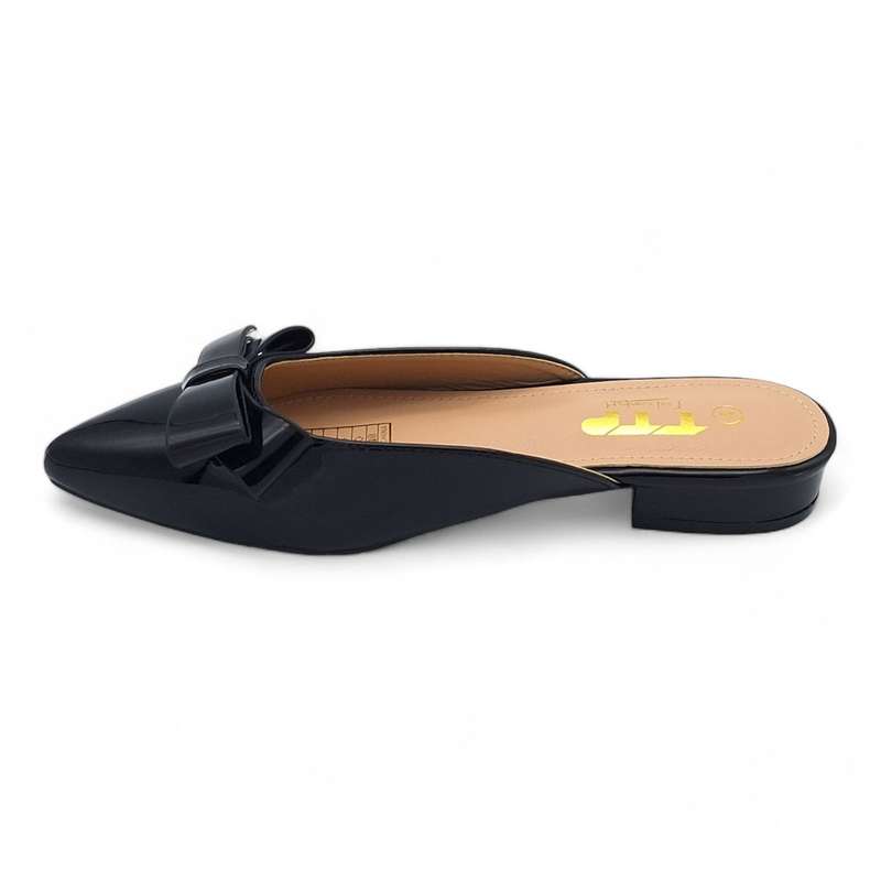 TTP Women Point Toe Sandals with Ribbon Decor JSF83