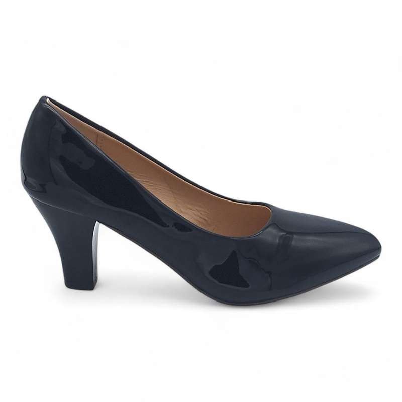TTP Women Patent PU Spool Heel JSF92