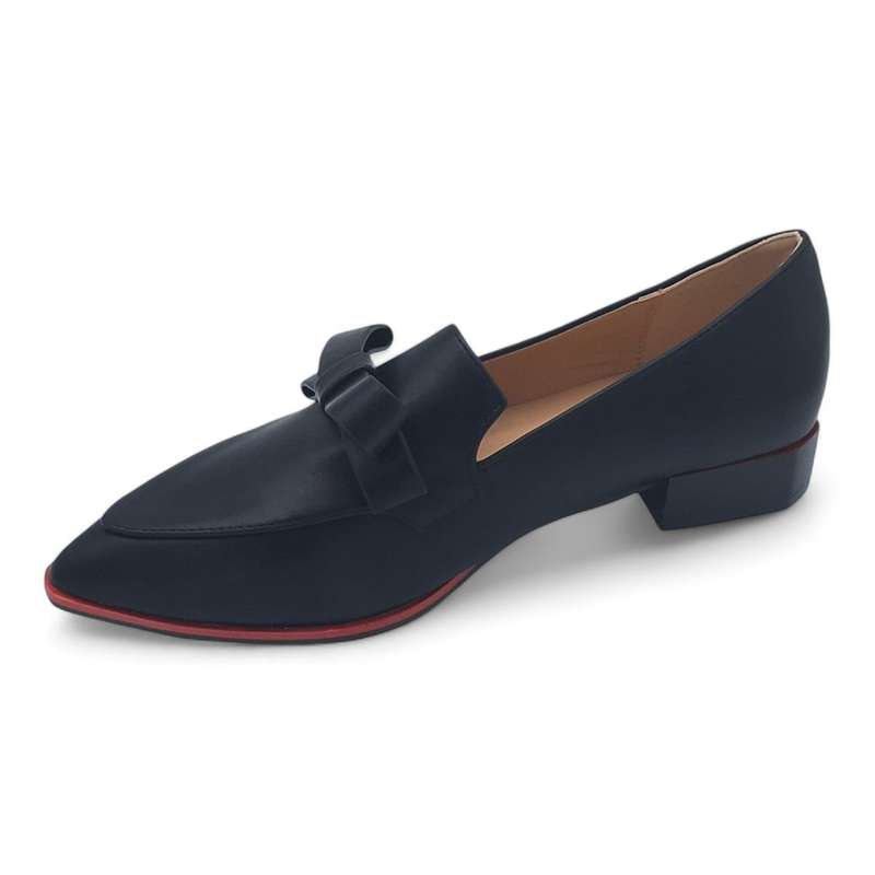 TTP - Women Pointed Toe PVC Sole Slip-on Flats JSF99