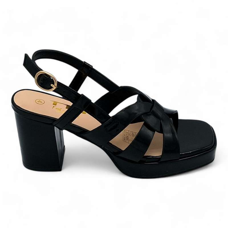 TTP Women Block Heel Platform Slingback Sandal - MJ23635-3