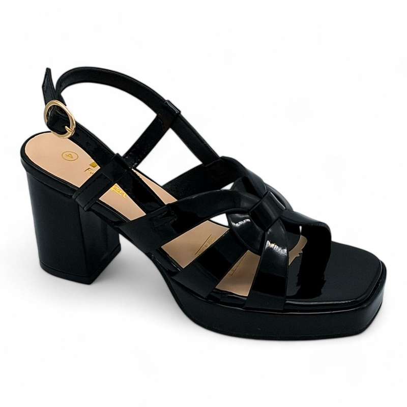 TTP Women Block Heel Platform Slingback Sandal - MJ23635-3