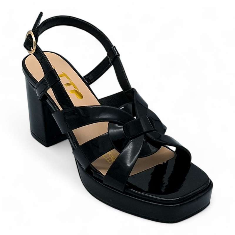 TTP Women Block Heel Platform Slingback Sandal - MJ23635-3