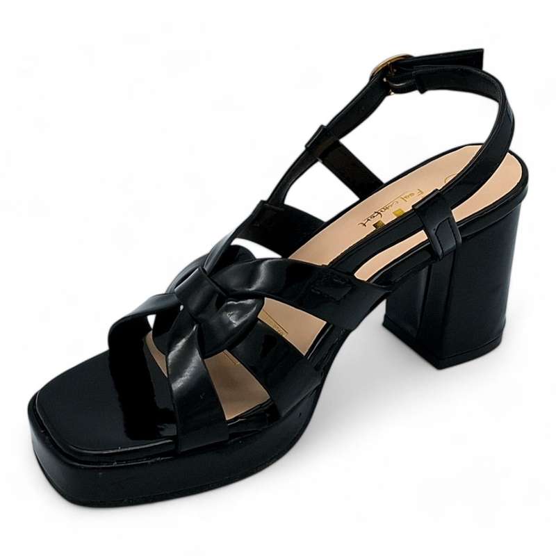 TTP Women Block Heel Platform Slingback Sandal - MJ23635-3