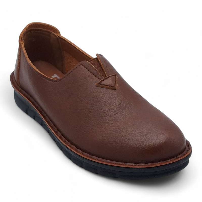 TTP Women Round Toe Slip On Cushioned Soft Sole Loafers XB7307