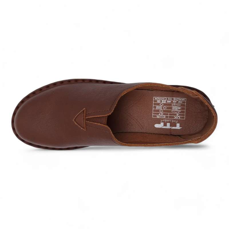 TTP Women Round Toe Slip On Cushioned Soft Sole Loafers XB7307