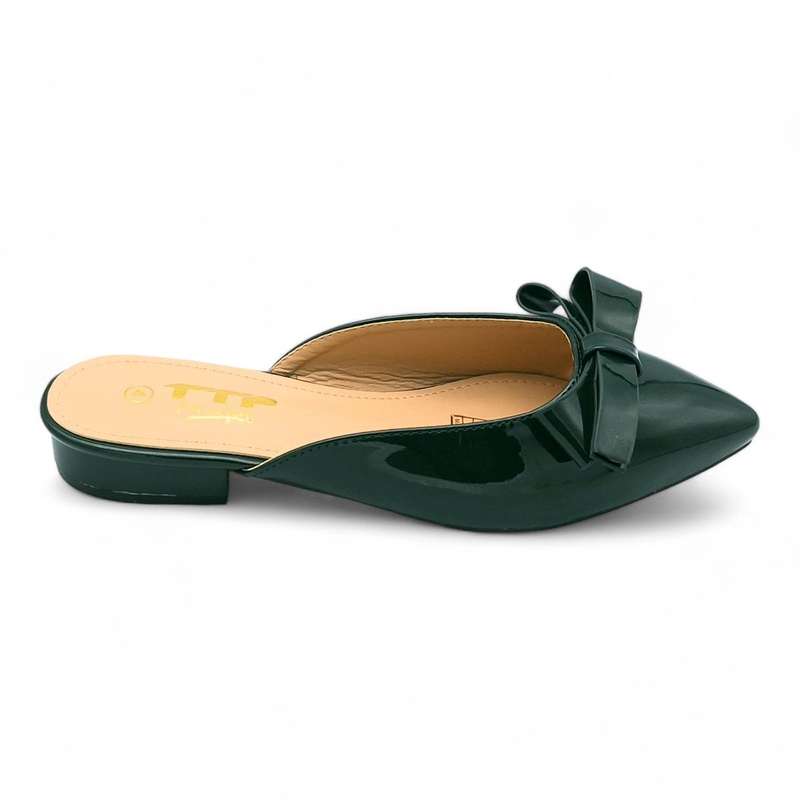 TTP Women Point Toe Sandals with Ribbon Decor JSF83