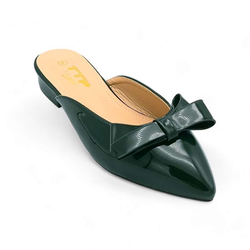 TTP Women Point Toe Sandals with Ribbon Decor JSF83