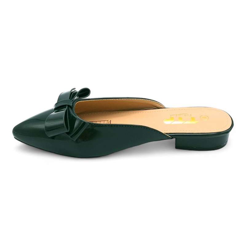 TTP Women Point Toe Sandals with Ribbon Decor JSF83