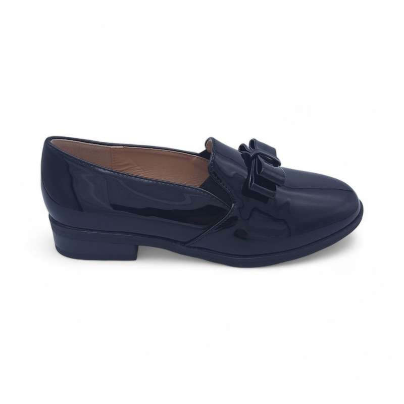 TTP Women's Slip On Loafer with Vamp Decor and Elasticated Vamp Edge JSF75
