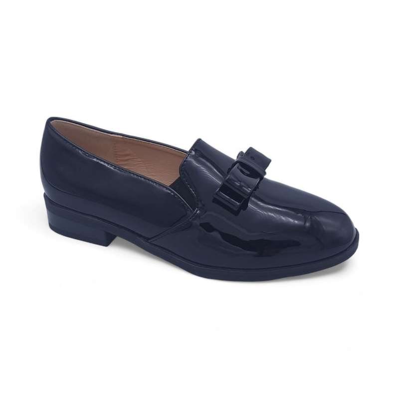TTP Women's Slip On Loafer with Vamp Decor and Elasticated Vamp Edge JSF75