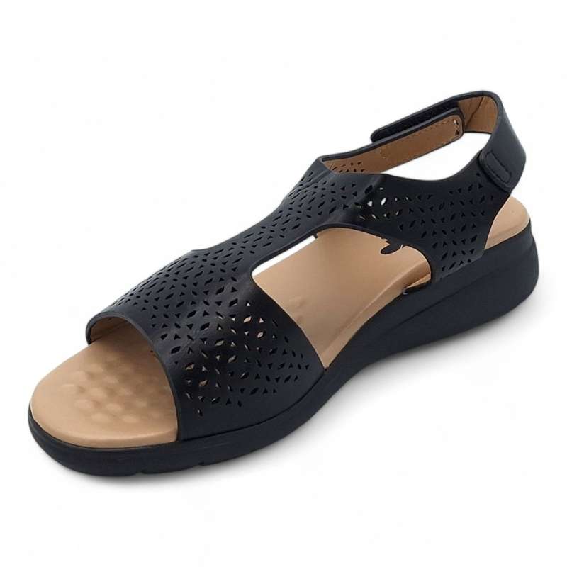 TTP Women Elastic Pull On Sandals XB12028-1