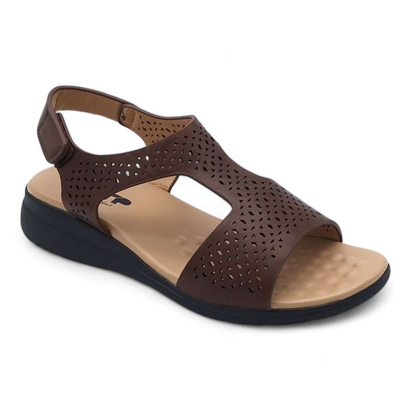 TTP Women Elastic Pull On Sandals XB12028-1