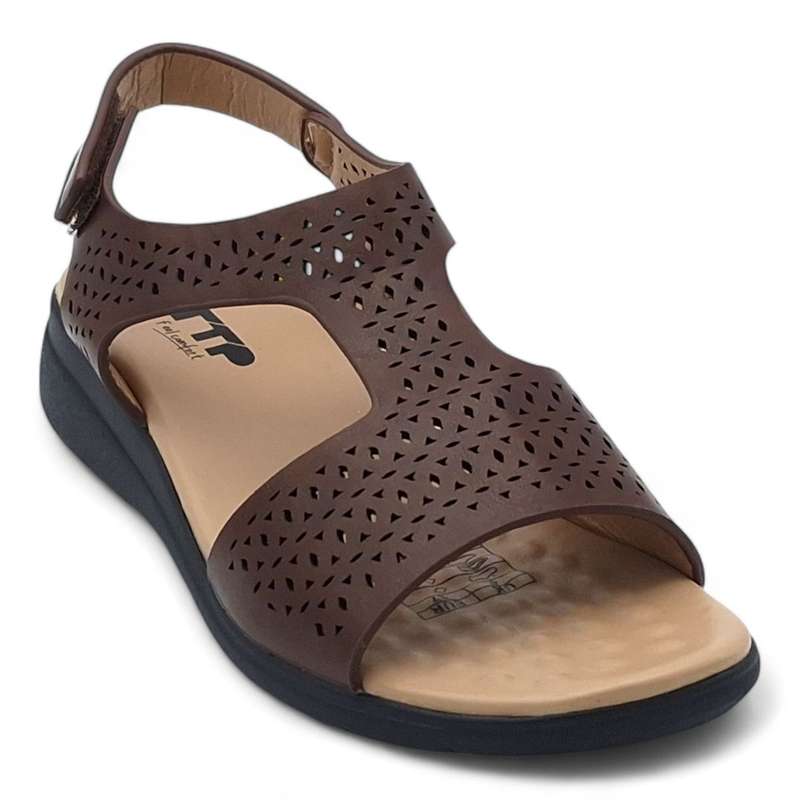 TTP Women Elastic Pull On Sandals XB12028-1