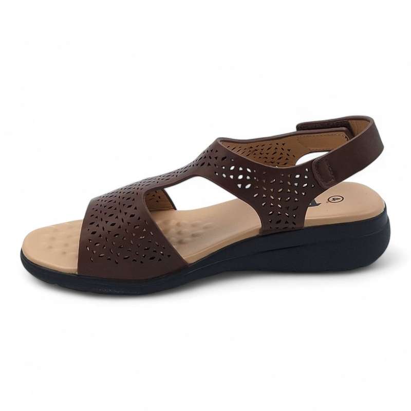 TTP Women Elastic Pull On Sandals XB12028-1
