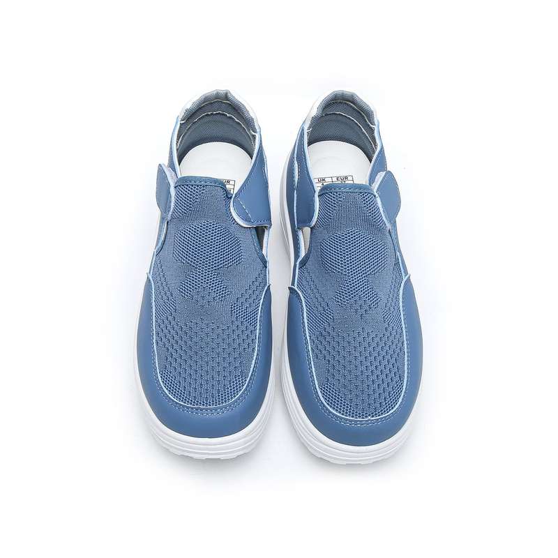 Fashion Platform Sneaker with Hook and Loop XB3905