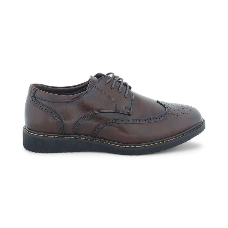 Men's Classic Formal Full Brogue Derbies Y937