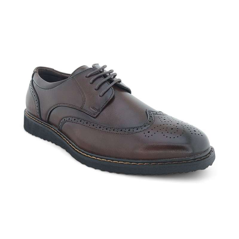 Men's Classic Formal Full Brogue Derbies Y937