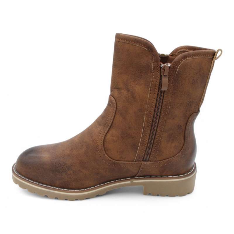 TTP Fashion Lady's Dual Side Zipper Ankle Boots B501