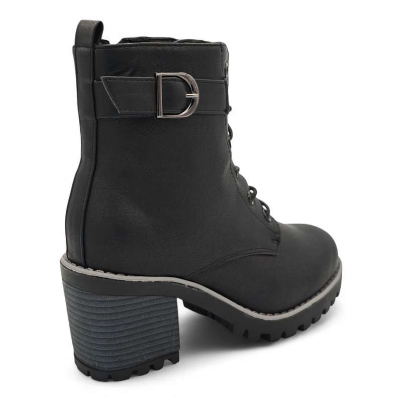 TTP Women's Lace up Ankle Boots with Side Zipper HTM-5