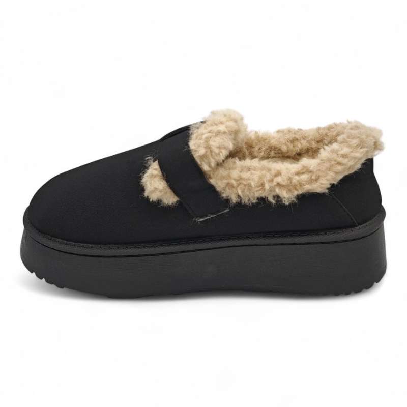 TTP Women's Cosy Slip-on with Faux Fur Lining K-11