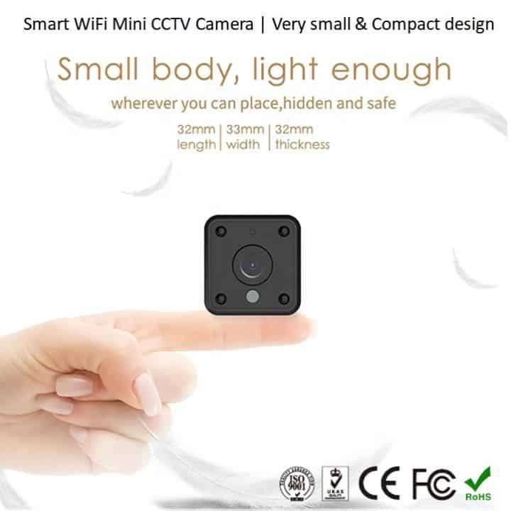 Smart Mini Wireless Camera CCTV Full HD | WiFi Tuya Smart Life