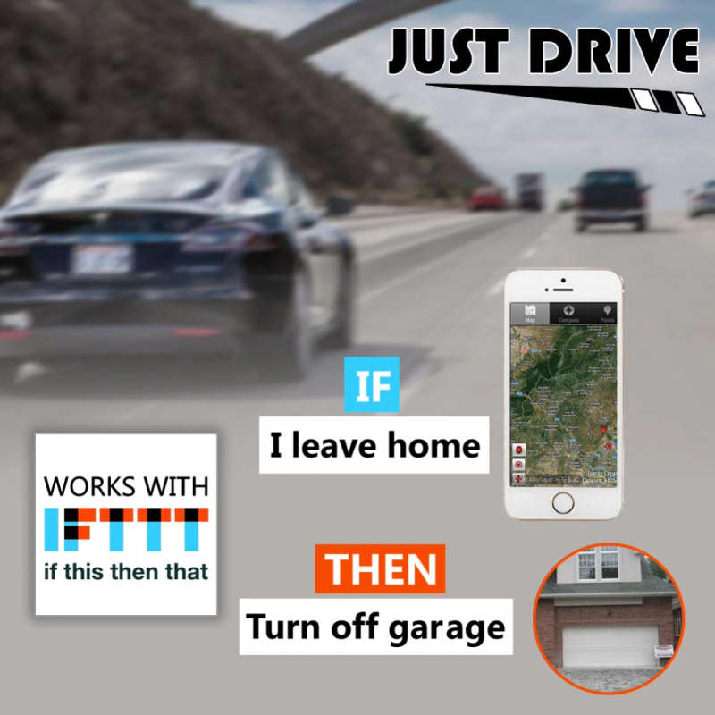 Smart Gate Garage Door Opener | Full Version | WiFi Tuya Smart Life