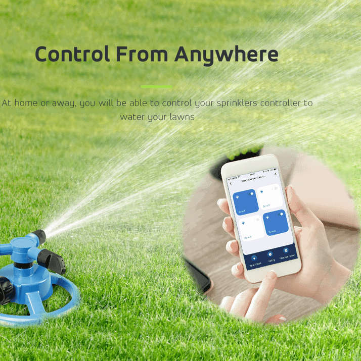 Smart WiFi Irrigation Sprinkler Controller V3 | 6 Zone  | Tuya Smart Life