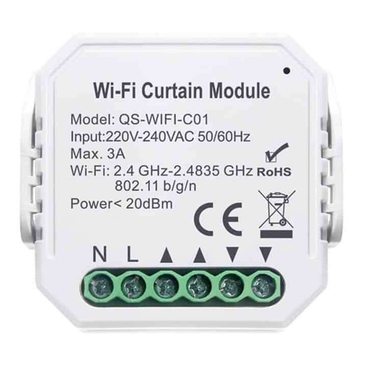 Smart Curtain, Blind, Screen Module (Upgrade Existing + Override) | WiFi Tuya Smart Life