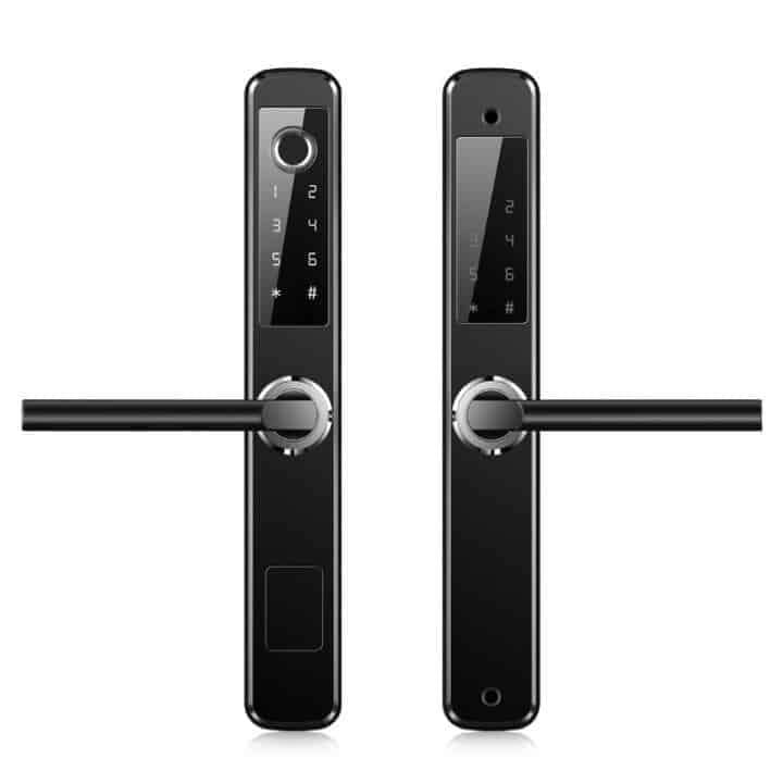 Smart F2 Door Lock, Fingerprint, Card, Code, Key | IP65 Outdoor | WiFi Tuya Smart Life