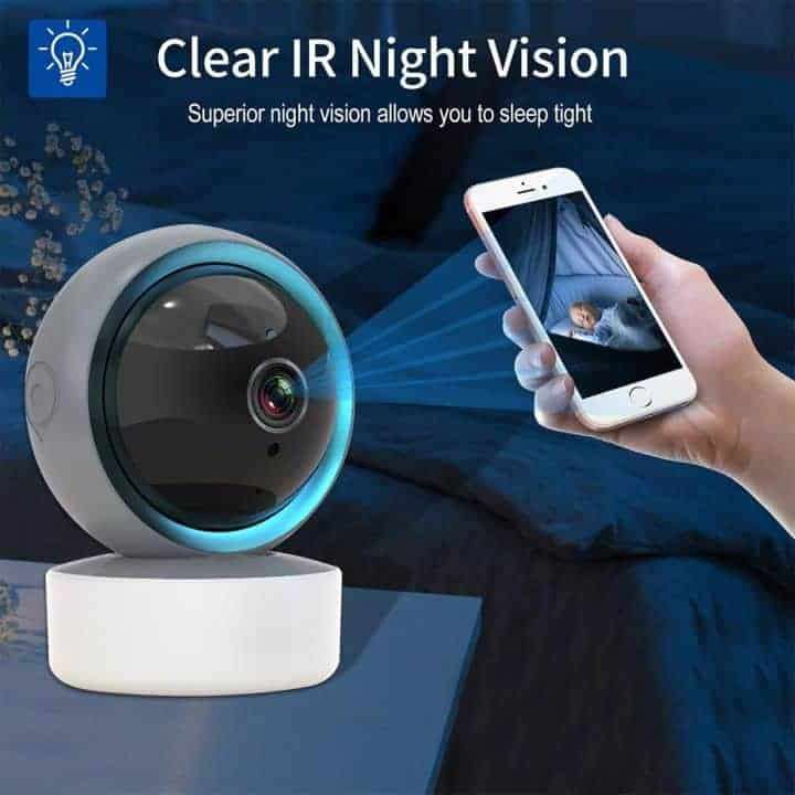 Smart CCTV Sphere Camera 5.00MP | Full HD, Indoor camera | WiFi Tuya Smart Life