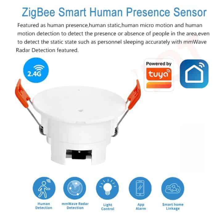 Smart Downlight Motion Detector | Downlight Replacement 230VAC | WiFi Tuya Smart Life