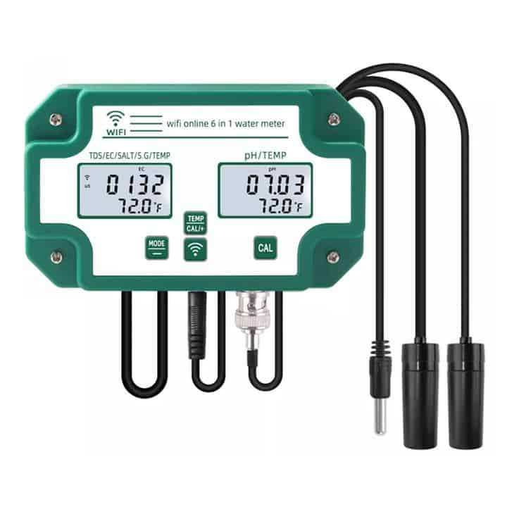 Smart Water Quality Detector | TDS EC Salt Temp Ph S.G | WiFi Tuya Smart Life